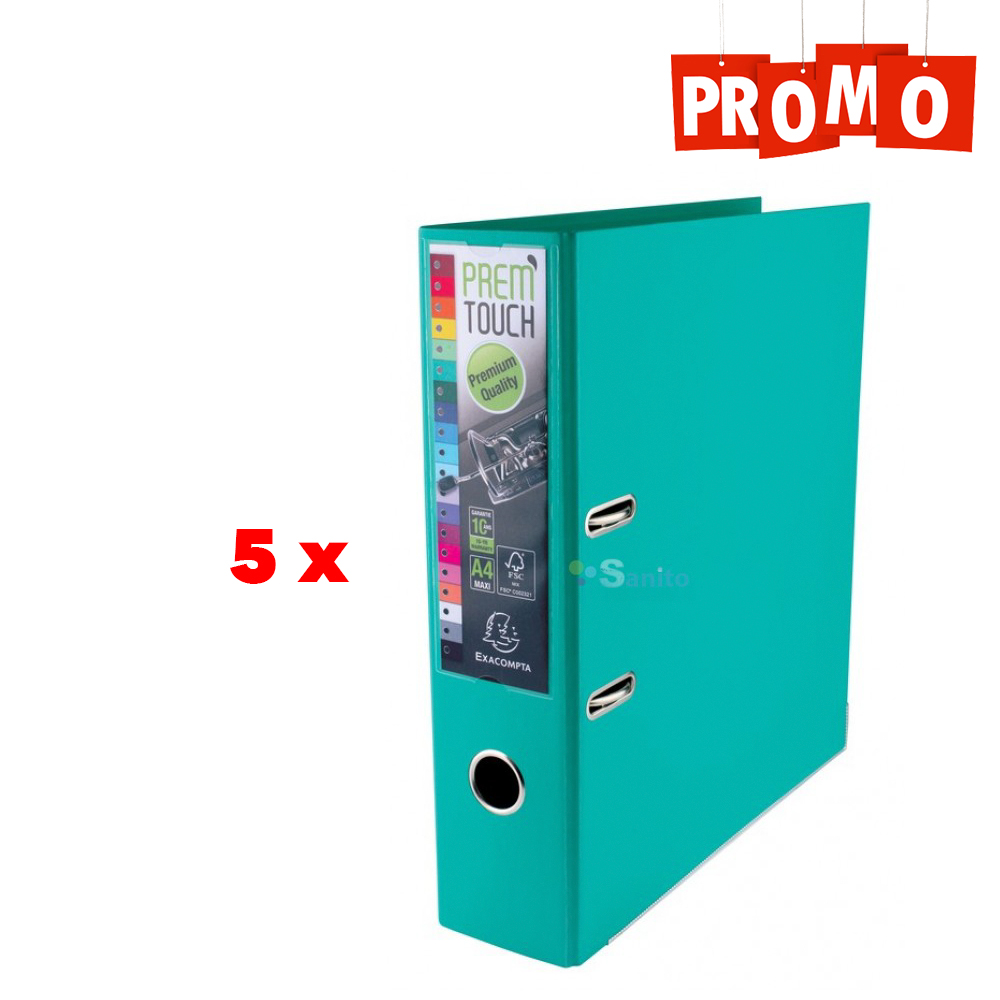 Pachet 5 x Biblioraft A4 Exacompta  PVC  8cm